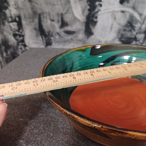 Large Lisa Naples Vintage Serving Bowl Vintage Late 80's - Picture 3 of 7